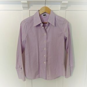 Light Purple JCrew Fitted Button Down 🤓💜💜 lilac